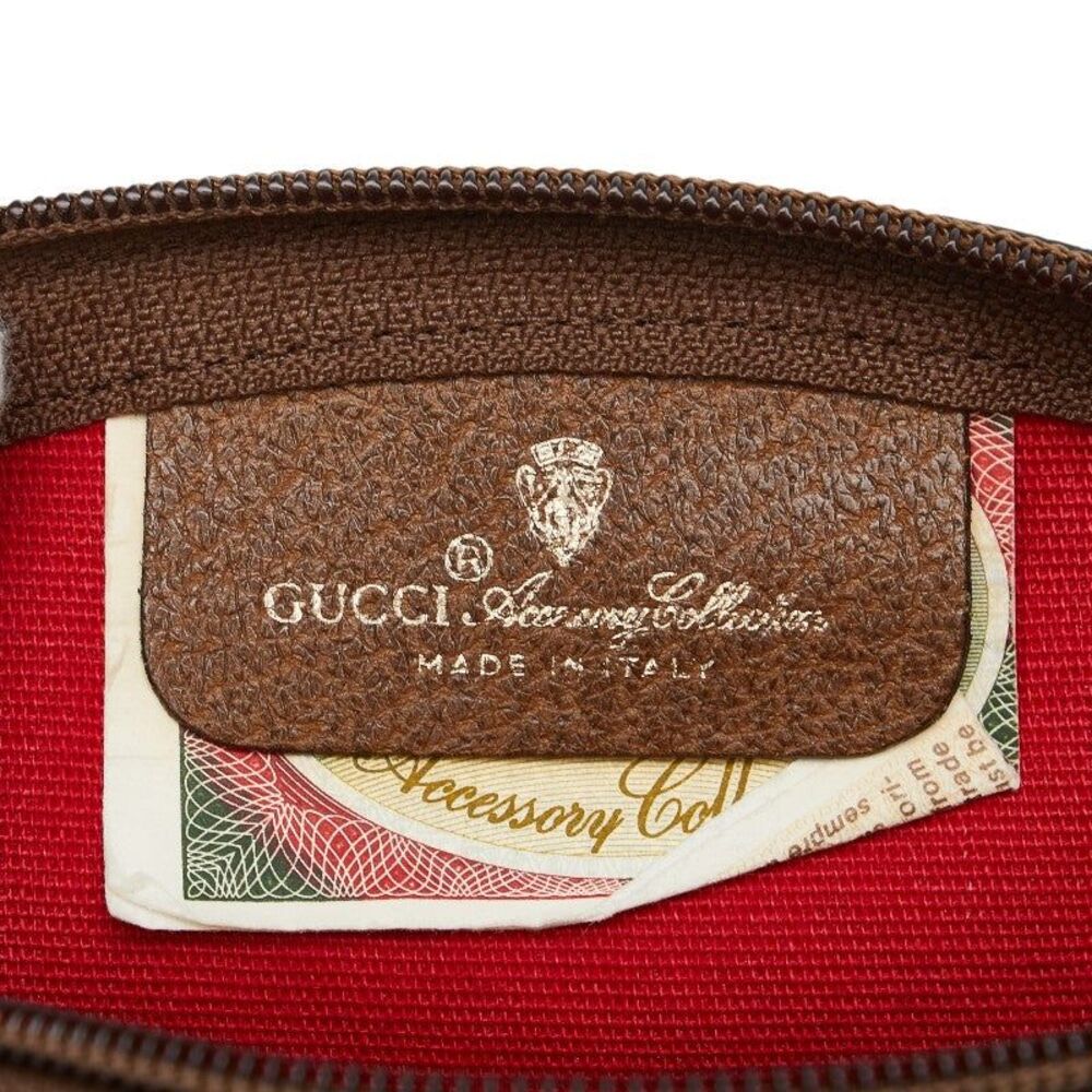 Gucci Old Gucci PVC Leather Pouch - Picture 10 of 10